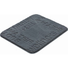 Tapis de salle de bain feeling anthracite 50 x 60 cm