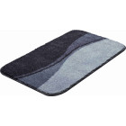 Tapis de salle de bain flash anthracite 60 x 100 cm