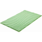 Tapis de salle de bain marrakesh vert 60 x 100 cm