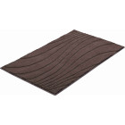 Tapis de salle de bain marrakesh cacao 70 x 120 cm