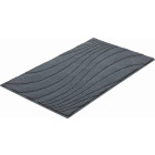 Tapis de salle de bain marrakesh anthracite 70 x 120 cm