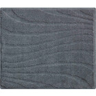 Tapis de salle de bain marrakesh anthracite 50 x 60 cm