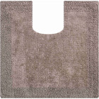Tapis de salle de bain primo marron contour wc 55 x 55 cm