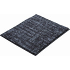Tapis de salle de bain savio anthracite 50 x 60 cm