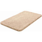 Tapis de salle de bain lex beige 50 x 80 cm