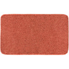 Tapis de salle de bain lex orange 50 x 80 cm