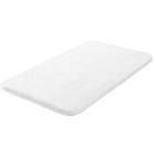 Tapis de salle de bain lex blanc 60 x 100 cm
