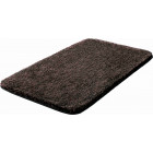 Tapis de salle de bain lex mocca 60 x 100 cm