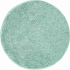 Tapis de salle de bain lex vert rond 80 cm