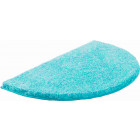 Tapis de salle de bain lex aqua demi cercle 