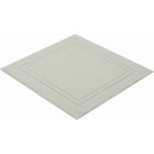 Tapis de salle de bain pavia naturel  60x60