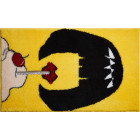 Tapis de salle de bain pulpfiction jaune