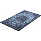 Tapis de salle de bain classique anthracite 70x120