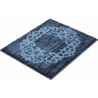 Tapis de salle de bain classique anthracite 50x60