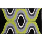 Tapis de salle de bain karim 18 vert 70 x 120 cm