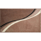 Tapis de salle de bain luca 80 x 140 cm beige