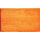 Tapis de salle de bain riffle orange 60 x 100 cm