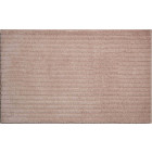 Tapis de salle de bain riffle chocolat 70 x 120 cm