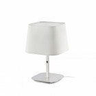 Lampe de table nickel mat sweet 1 ampoule
