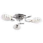 Plafonnier chromé megapolis 3 ampoules 13 cm