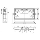 Baes evacuation ip65/ip44 ik08 136 lm - certifié nf (blt212362)