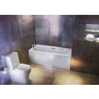 Cleargreen baignoire à encastrer reuse r12 160x70 cm acrylique lucite®