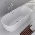 Baignoire ilot aspen acrylique monobloc