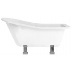 Burlington baignoire en îlot buckingham l.150 avec pieds epoque