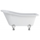 Burlington baignoire en îlot buckingham l.150 avec pieds luxe arqué