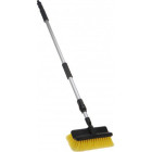 Balai brosse de lavage télescopique 200 cm gris