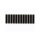Bande Feutre - Rectangulaire 15 Mm X 68 Mm - 12 Pcs