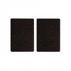 Bande Feutre - Rectangulaire 68 Mm X 95 Mm - 2 Pcs