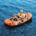 Bateau gonflable bestway kondor 2000 2 places 188 x 98 cm poids max : 120 kg pack complet avec pagaies + pompe