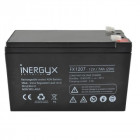 Batterie rechargeable vrla à boitier fr/ul94 v-o - 12 volts 7 a/heure - compatible coffret alimentation abs série rsx