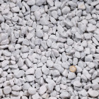 Galet marbre blanc carrare 15-25 mm - pack de 7m² (25 sacs de 20kg - 500kg)
