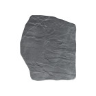 Pas japonais grès cérame effet pierre noire l.42 x l.36 x ep.2 cm (à l'unité)