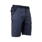 Bermuda LMA LEBEURRE fondeur bicolore multipoches gris sombre/noir T.50 - 6089 FONDEUR GRIS SOMBRE/NOIR 50
