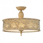 Plafonnier carabel, champagne, 3 ampoules