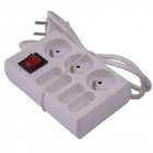 Bloc 3+4 Prises Avec Interrupt 3G*1.0Mm2