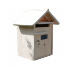 Boîte aux lettres en bois créastuce : condamine (1 porte)