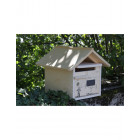Boîte aux lettres en bois créastuce : jour de chasse (1 porte)