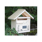 Boîte aux lettres en bois créastuce : la combe aux cerfs (courte)