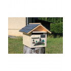 Boîte aux lettres en bois créastuce : la provence (1 porte prestige)