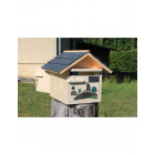Boîte aux lettres en bois créastuce : la provence (2 portes prestige)