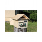 Boîte aux lettres en bois créastuce : la provence (2 portes)