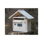Boîte aux lettres en bois créastuce: maillat (courte 1 porte)
