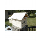 Boîte aux lettres en bois créastuce : routard (2 portes)