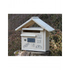 Boîte aux lettres en bois créastuce : routard (courte)