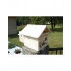 Boîte aux lettres en bois créastuce : st hubert (2 portes)