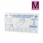 Boite de 100 gants nitrile taille m/8 ep 5908
